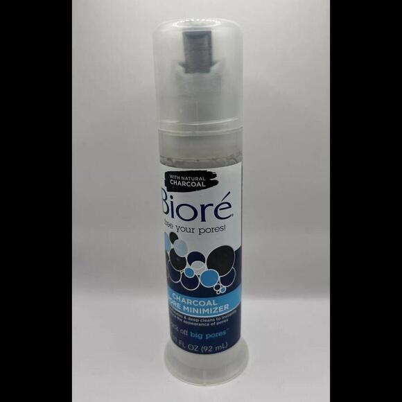 Biore Charcoal Pore Minimizer, 3.11 Oz. Great for Oily Skin. - Picture 1 of 3